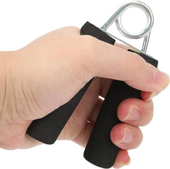 MOMISY Foam Hand Grip Strengthener/Training/Hand Exercise/Hand Gripper/Forearm Exerciser for Finger Exercise/Gym Workout Equipment to Use in Home and Gym for Men/Women (Green)