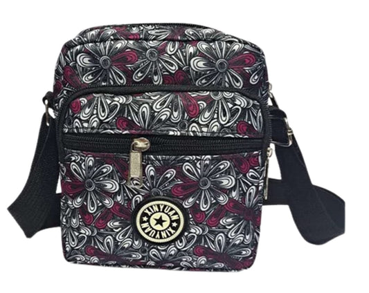 MOMISY Women Mobile Messenger Bag Ladies Casual Tote Nylon Shoulder Cross Body Long Strap Travelling, Work