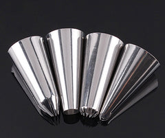 SYGA Cake Decoration Tips Set - 54 Pcs Professional Stainless Steel Piping/Dispenser Nozzle Kit,for Cakes Cupcakes Cookies Pastry