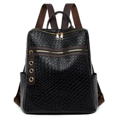 SYGA Women's Soft Woven Backpack | Water-Repellent Cross-Border Travel Bag