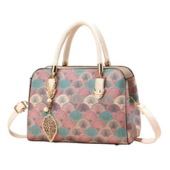 SYGA Women Stylish Tote Bag with Contrasting Colors – Medium Capacity Daily Shoulder Handbag
