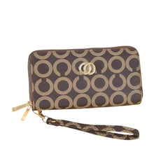 SYGA Women's Zip-Around  Wallet with, Flower Pattern ,card and Coin Holder