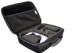 SYGA Game Controller Storage Remote Case for PS5, Carrying Travel Protective Case for Play Station 5 Protective case (ProtectiveCase-DoubleHandleBlack) [Video Game]