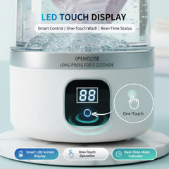 Mini Washing Machine – Portable Washer, Travel Laundry for Apartments, Dorms, RVs & Small Spaces, Mini Laundry for Baby Clothes, Compact Underwear washer