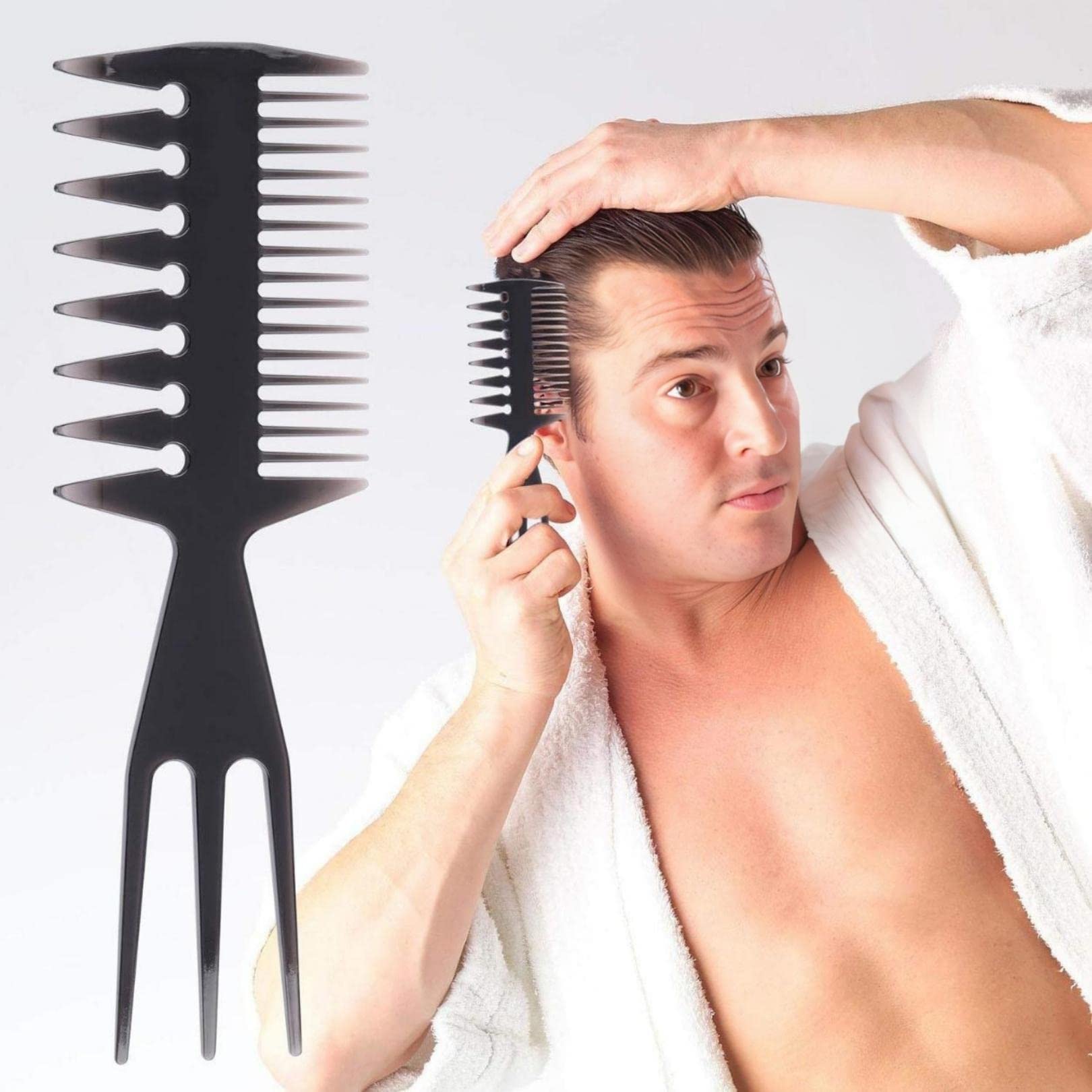 Syga Set Of 10 Professional Hair Cutting & Styling Comb Kit