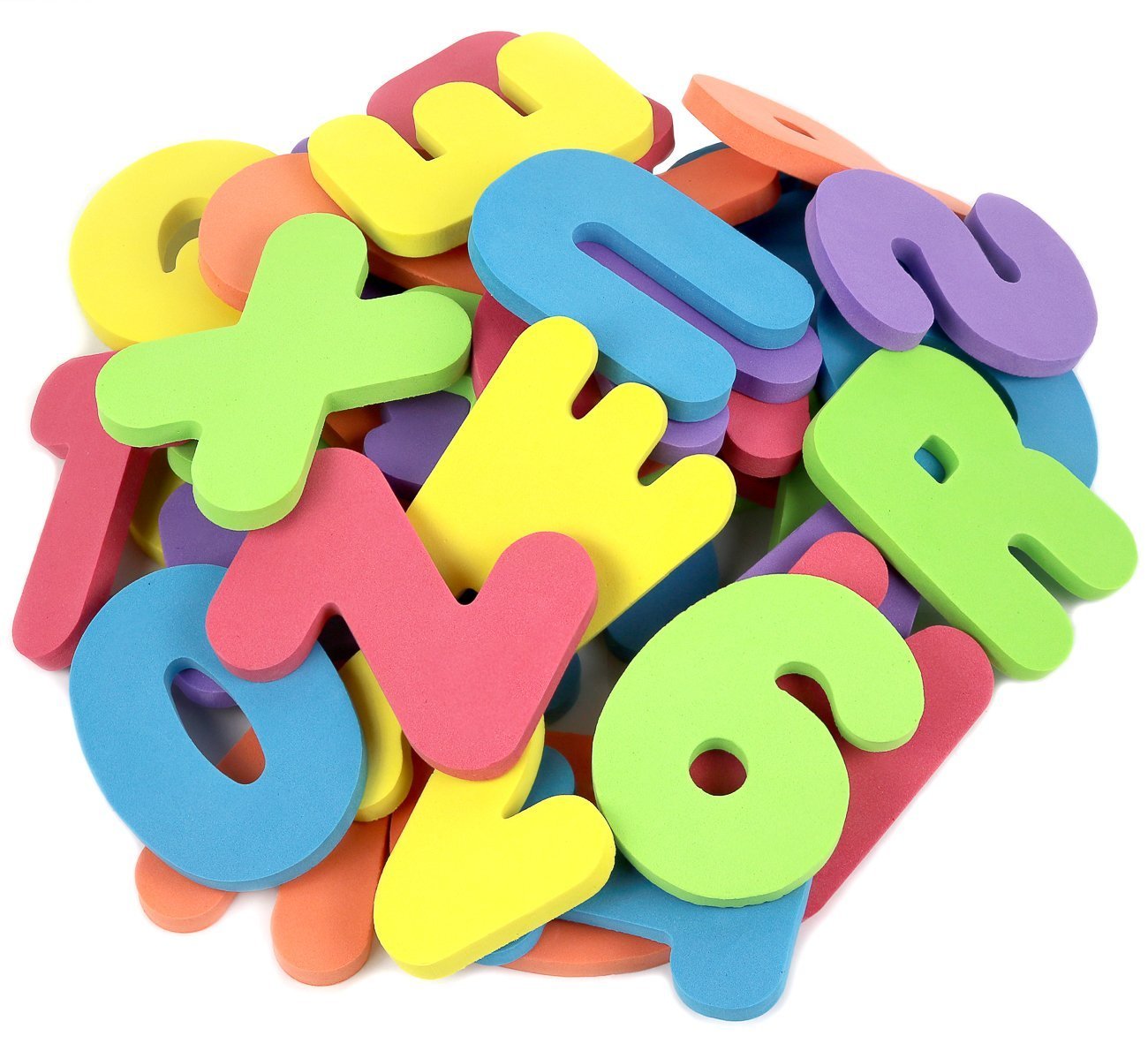 SYGA Baby Bath Letters and Numbers 36 Pieces