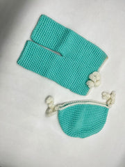 MOMISY Newborn Photography Props Baby Girl Photo Props for Infant Hand Crocheted Nurse pant and Hat-Nurse