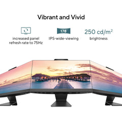 ASUS AiO M3402WFA Series, 23.8" (60.45 cm) FHD, AMD Ryzen™ 5 7520U, All-in-One Desktop (8GB/512GB SSD/Win11/Office 21/1Year McAfee Security/Wireless Keyboard & Mouse/Black/5.4 kg), M3402WFA-KBA015WS