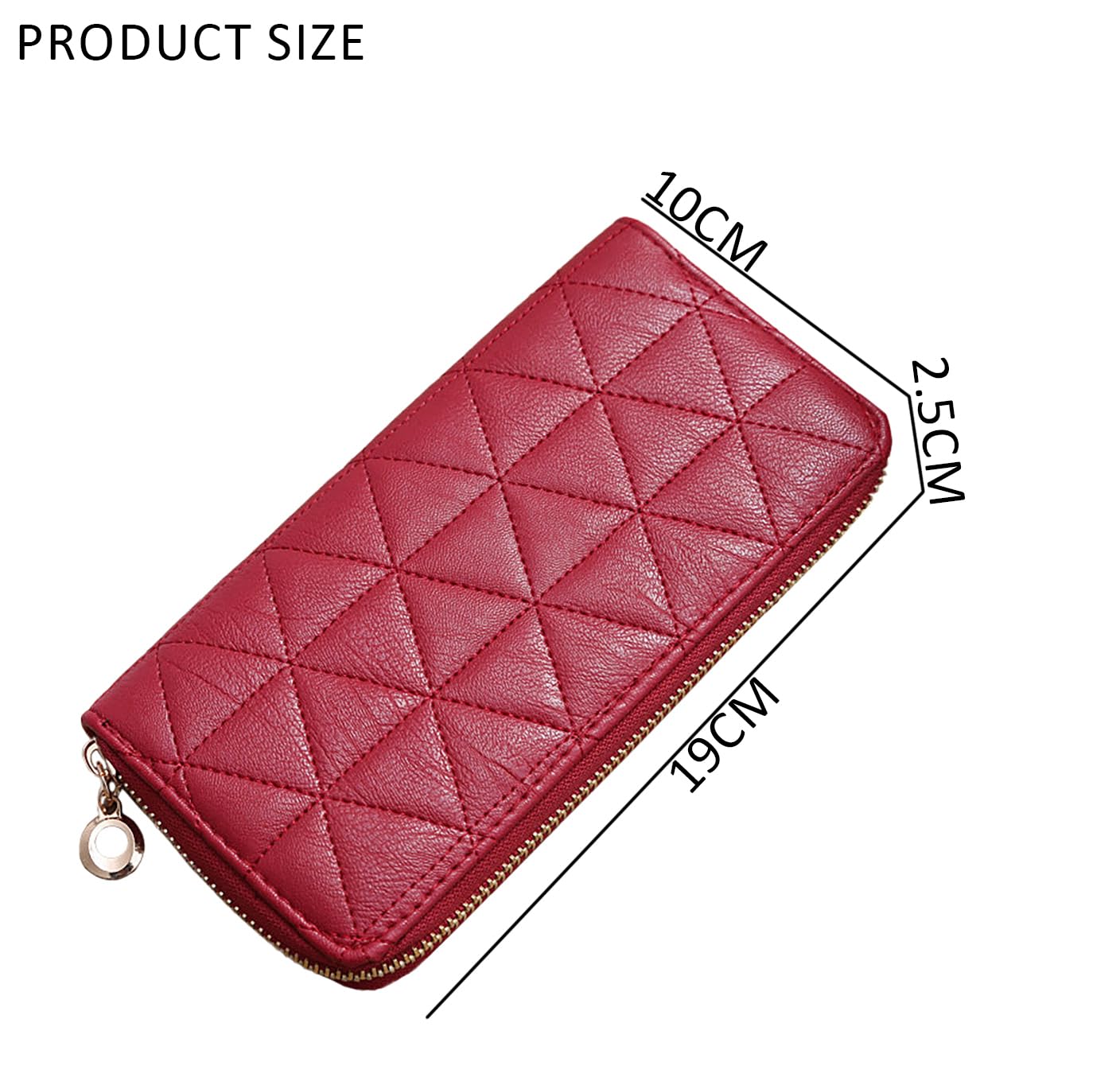 SYGA Women's Wallet Multi-Card Pocket Clutch Large-Capacity Mobile Phone Bag Card Holder