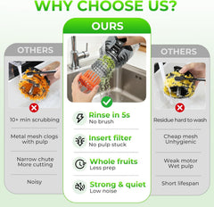 Toree Juicer Machine, 148 mm Feed Chute Slow Cold Press Juicer for Whole Fruits & Vegetables, Easy to Clean, High Juice Yield, 300W motor-heavy duty -1 Year free Replacement warranty 81306 56959