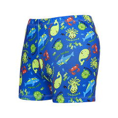 SYGA Boys Swimming Trunks Cartoon Printed Swimming Shorts, Large Multicolour