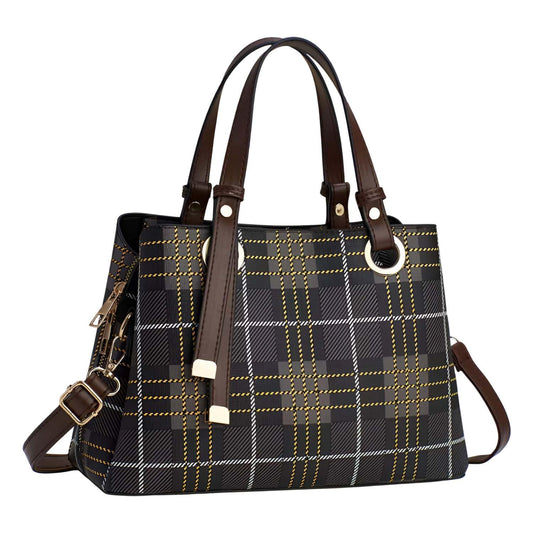 SYGA Women's Multi-Layer Shoulder Messenger Tote Bag | Stylish Large Capacity Handbag