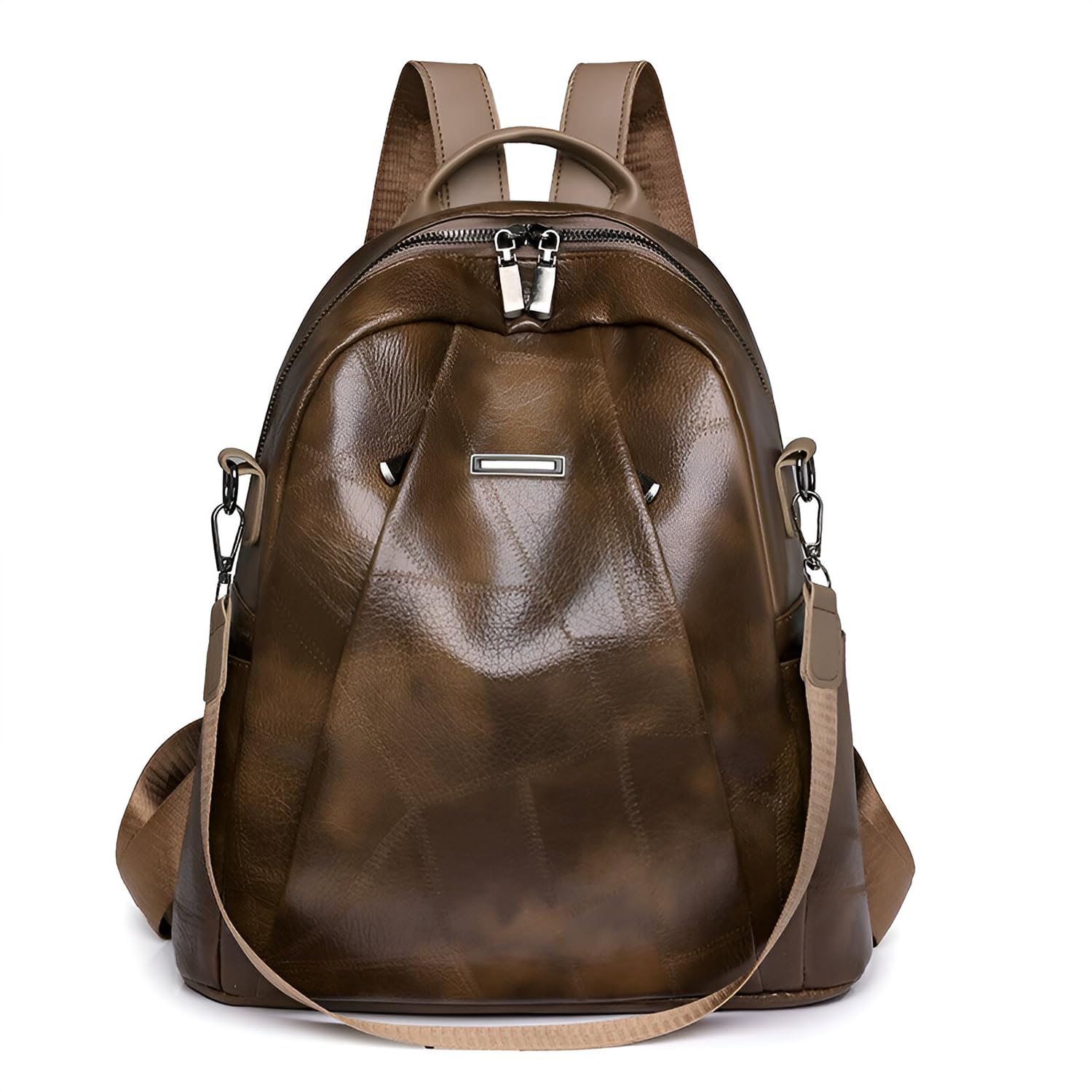 SYGA Women Soft Backpack – Breathable Daily Style with Fine Stitching & Smart Storage Pockets