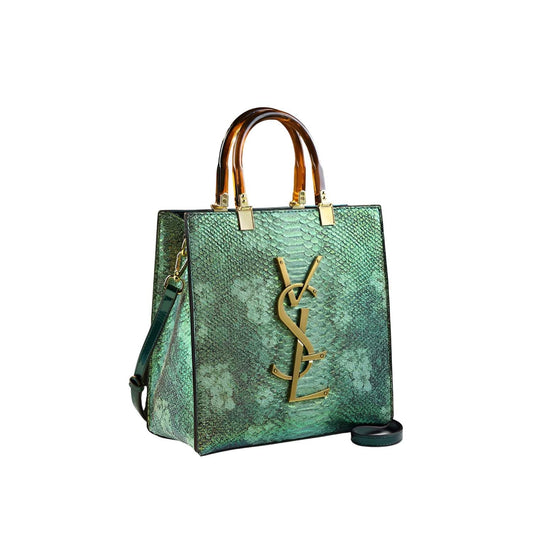 SYGA Women's Handbag | Stylish Vertical Square Tote with Zipper | Elegant Daily Bag for Office & Casual Use