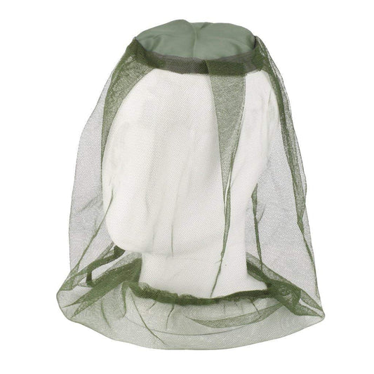 SYGA Mosquito Mask-Mosquito Head Net Face and Neck Protection - Anti Mosquito Anti-Bite Anti-Insect Olive