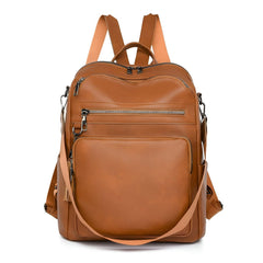 SYGA Women Soft Backpack – Breathable Daily Bag with Neat Stitching & Interior Pockets