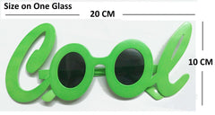 SYGA Pack of 3 Cool Shape Party Glasses