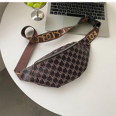 SYGA Pu Small Bag Foreign Style Fashion Shoulder Messenger Bag Light and Simple Ladies Chest Bag(Brown)