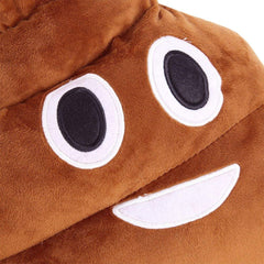 Syga Emoji Soft Toy (32cm, Brown)