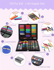 SYGA 150 colors, children's paint brush, highlighters, deluxe set, paint brush, drawing tools, office stationary art supplies
