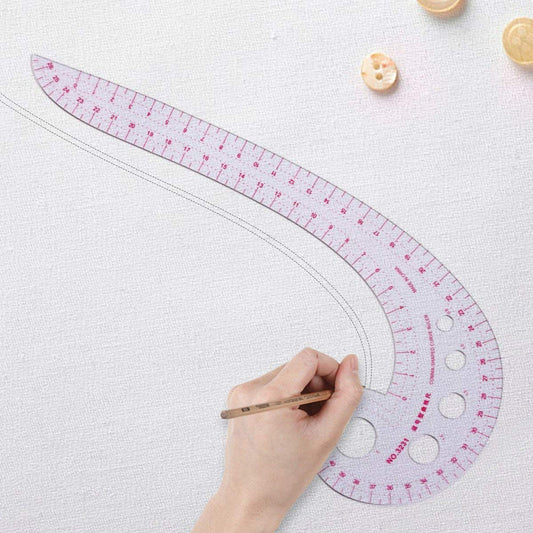 SYGA Sewing Ruler, Flexible Multi-Function Curve Ruler for Manual Cutting Garment Sewing Dressmaking Tools for Pattern Making for Tailors, Set of 10 Pieces