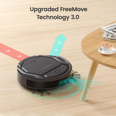 LEFANT M210P Robot Vacuums, 120mins Runtime, 6 Cleaning Modes, Self-Charging Robotic Vacuum, Ideal for Hard Floor(M210P Black), 2200 Pa