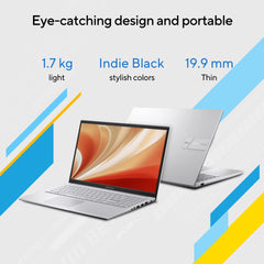 ASUS Vivobook 15, 15.6" FHD (1920 x 1080), Intel Core i3-1315U, (16GB RAM/512GB SSD/Intel® UHD/Win 11/M365 Basic (1Year)*/Backlit Keyboard/Office Home 2024/Cool Silver/1.70 kg), X1504VA-NJ2324WS