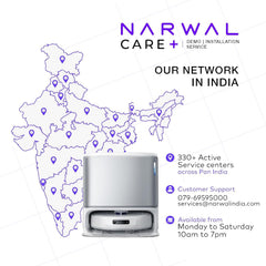 NARWAL Freo Z10 Robot Vacuum & Mop, 120-Day Dust Bin, Tangle-Free Brush, Self-Cleaning, Corner Mop, 15000Pa Suction, Smart Dirt Sensors, Works with Google, Alexa, Siri & App
