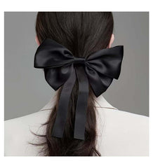MOMISY Bow Shaped Hair Clip, Hair Accessories for Women and Girls (ButterflyBlack, Free)