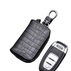 SYGA Car Key Bag Creative Style Car Zipper Fashion Protective Case for Men and Women(Key-Black)