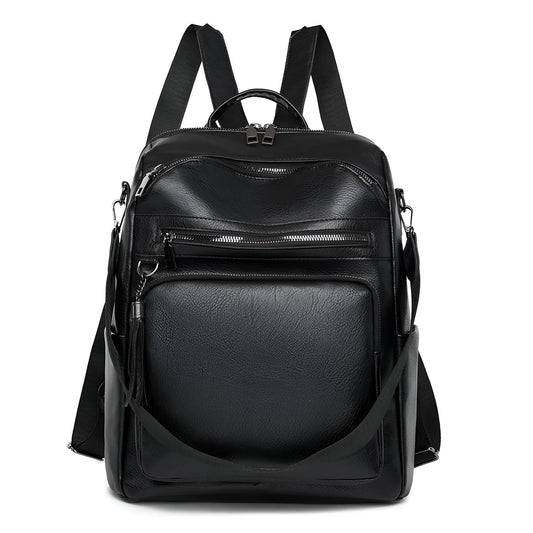 SYGA Women Soft Backpack – Breathable Daily Bag with Neat Stitching & Interior Pockets