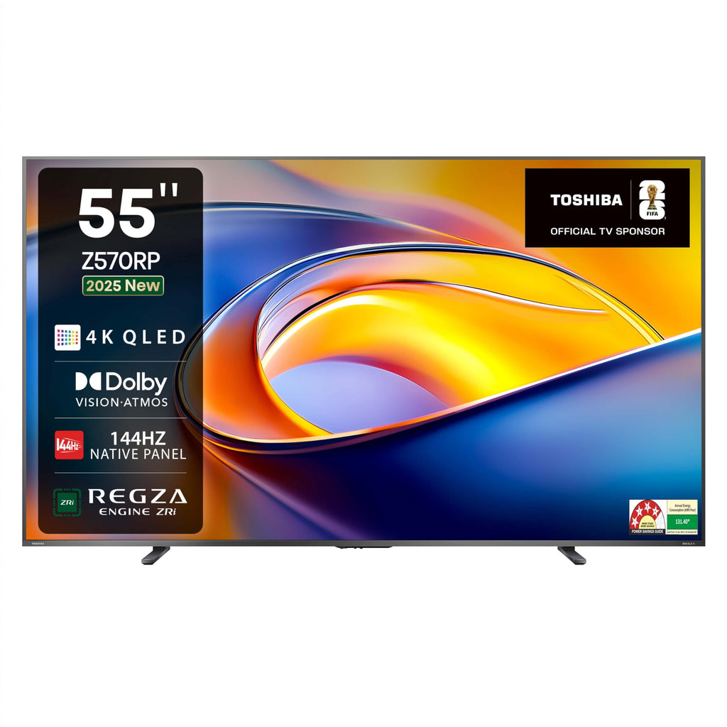 TOSHIBA 139 cm (55 inches) Z570RP Series 4K Ultra HD Smart QLED TV
