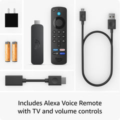 Amazon Fire TV Stick 4K Plus (newest model), Alexa Voice Search, Cinematic 4K streaming with HDR10+, Wi-Fi 6, Dolby Vision/Atmos