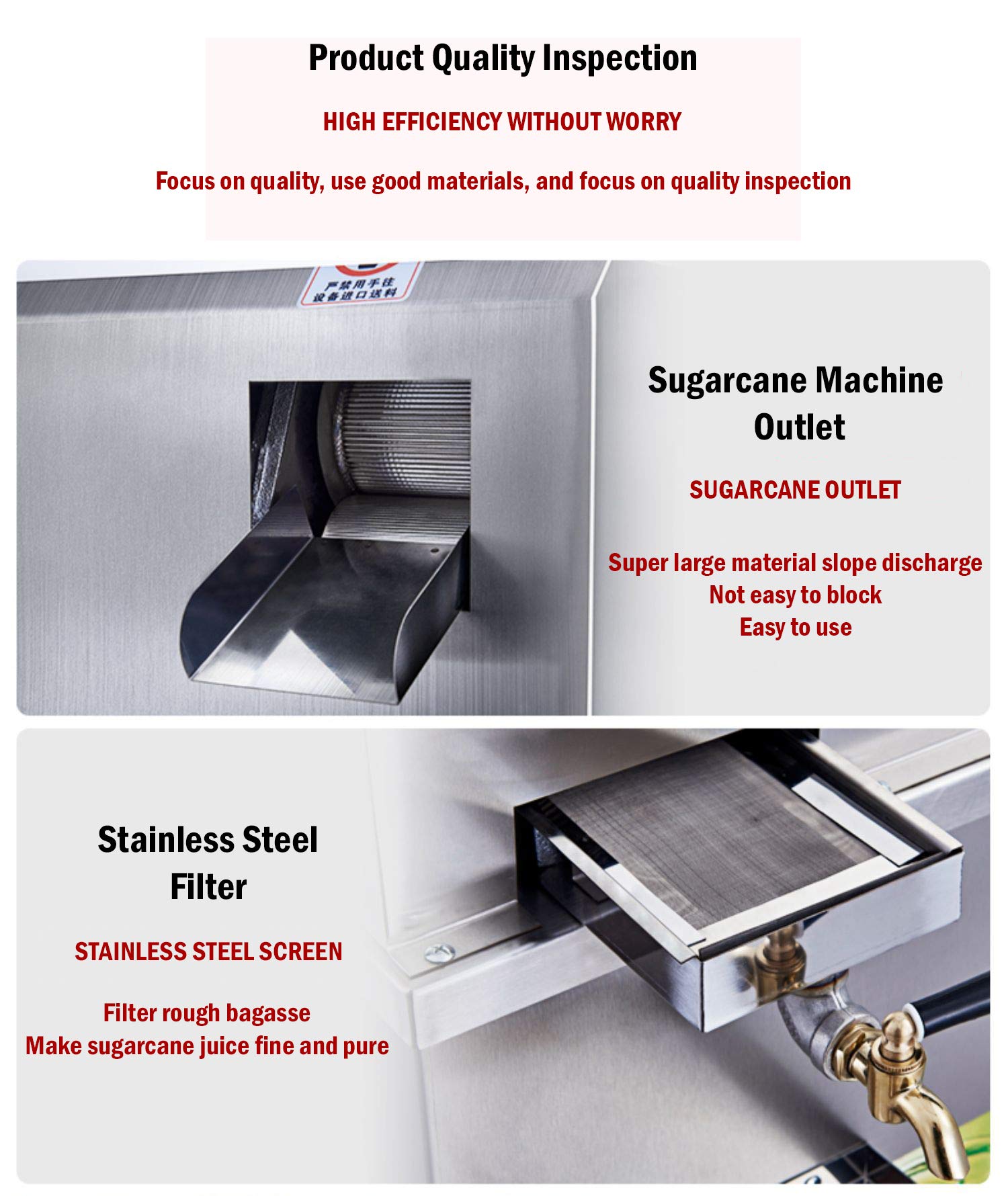 SYGA Sugarcane Juice Machine with Battery