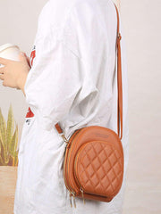 SYGA Phone Bag For Women Fashionable Multifunctional Crossbody Shoulder Bag Zipper Solid Green Color Simple Large Capacity Mini