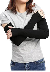 MOMISY 6 Pairs Arm Sleeves Men & Women Sunlight Protection Protection from Dust, Pollution, Sunburn, UV Protection - Suitable for, Sports - Hand Summer Gloves - Combo Pack of 6