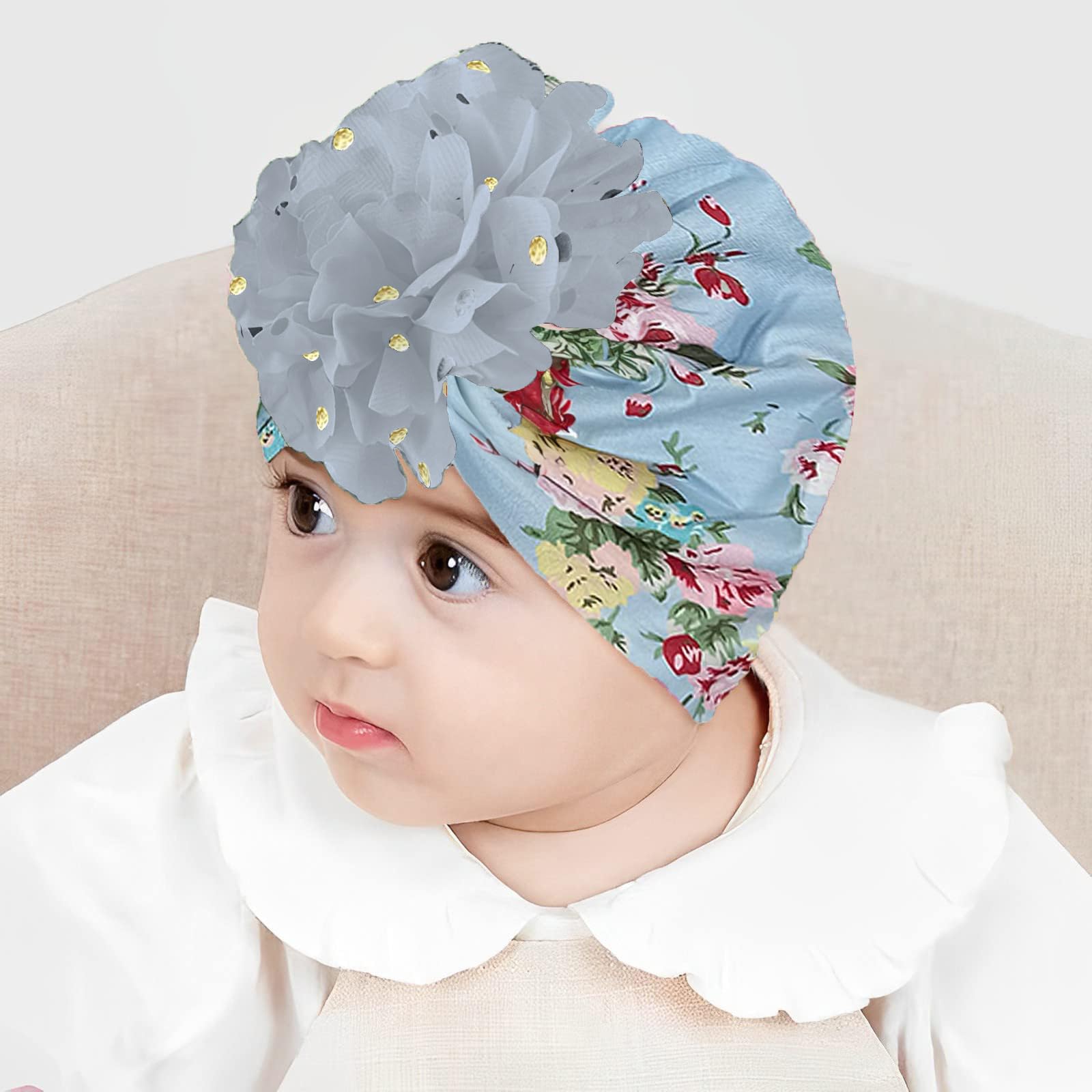 Baby Hats Baby Girl Top Knot Turban SYGA Baby Turban Hat, Toddler