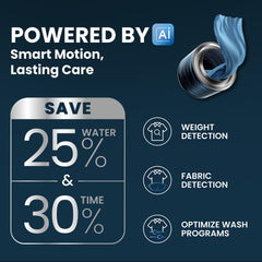 IFB 8 Kg 5 Star, DeepClean® Technology, AI Powered, WiFi, Fully Automatic Front Load Washing Machine (SENATOR MBN 8012 CMS, PowerSteam®, 9 Swirl, Steam Refresh, Inbuilt Heater, Eco Inverter, Mocha)