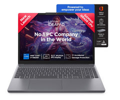 Lenovo IdeaPad Slim 3 13th Gen Core i7-13620H 15.3" (38.8cm) WUXGA IPS Laptop (24GB RAM/1TB SSD/Win 11/Office 2024/Backlit/1Yr ADP Free/Top Metal Cover & IR Camera/Grey/1.6Kg),83K100TEIN