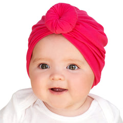 SYGA Unisex Cotton Turban Hat (Pack Of 1) (TurbonHeadWrap_Black_Black_S)
