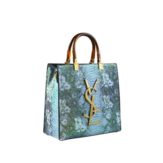 SYGA Women's Handbag | Stylish Vertical Square Tote with Zipper | Elegant Daily Bag for Office & Casual Use