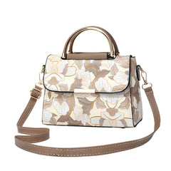 SYGA Women's Cross Border Handbag With Flower Printed Small Square shoulder messenger bag