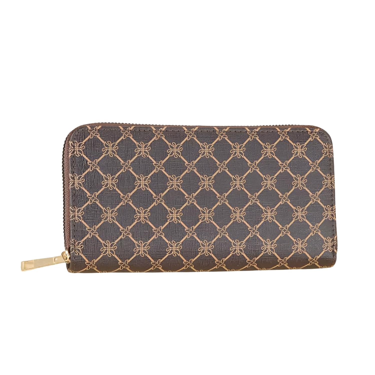 SYGA Women's Round Pattern, Zip-Around  Wallet with, card slots and Coin Holder