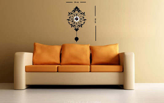 SYGA Royal Sticker Clock
