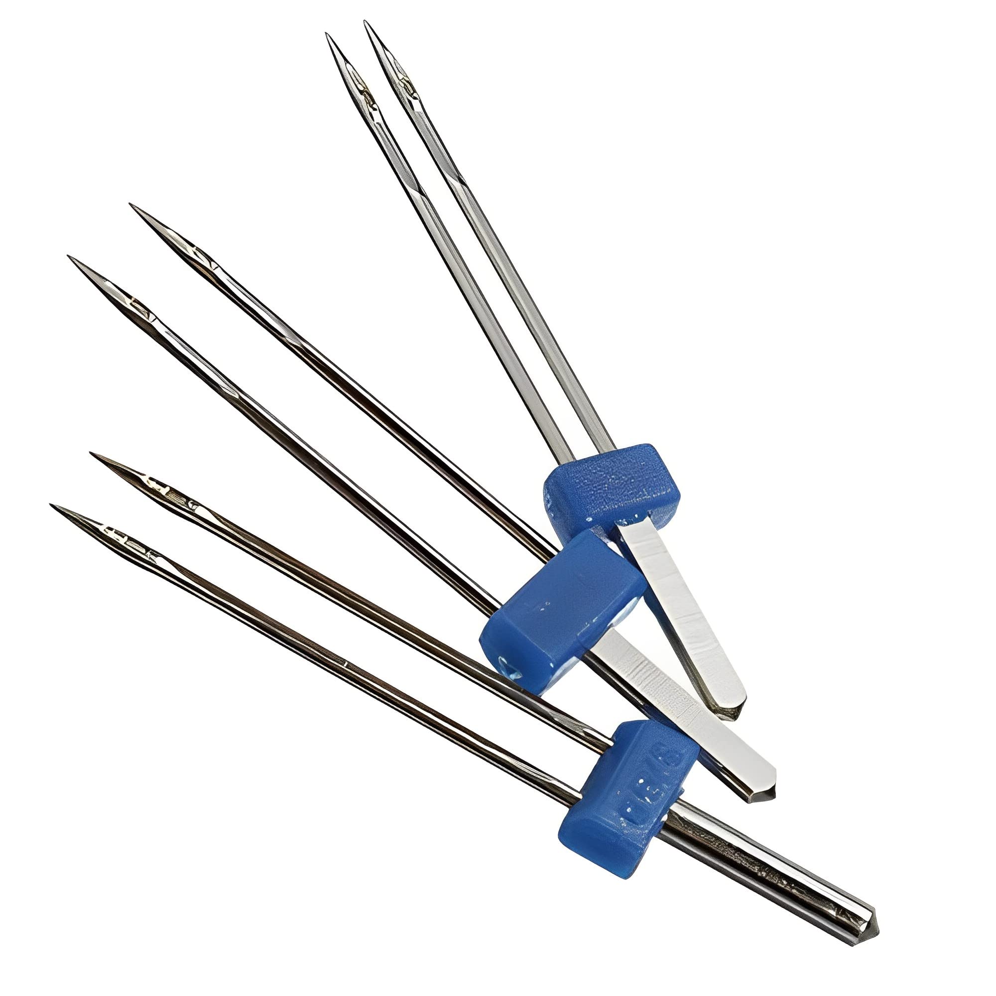 Imported Double Needles Pins for Domestic Sewing Machine - 3 Pieces