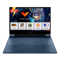 HP Victus, AMD Ryzen 9-8945HS, 8GB RTX 4060, 16GB RAM (Upgradeable) 1TB SSD, 144Hz, 300nits, IPS, FHD, 15.6"/39.6cm, Win11, M365* Office 24, Blue, 2.29Kg, Backlit, fb3025AX, AI Gaming Laptop
