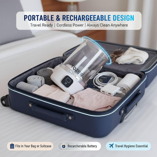 Mini Washing Machine – Portable Washer, Travel Laundry for Apartments, Dorms, RVs & Small Spaces, Mini Laundry for Baby Clothes, Compact Underwear washer