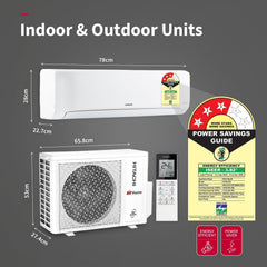 Hitachi 1 Ton Class 3 Star Xpandable+ Inverter Split AC (100% Copper, 4-Way Swing, ice Clean, Dust Filter, 3400SXL RAS.D312PCBIBS, White)