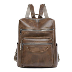 SYGA Women Stylish Checkered Backpack – Waterproof, Anti-Theft, Daily Wear-Resistant Design