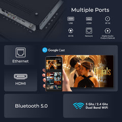 VW 109 cm (43 inches) Pro Series 4K Ultra HD Smart QLED Google TV VW43GQ1